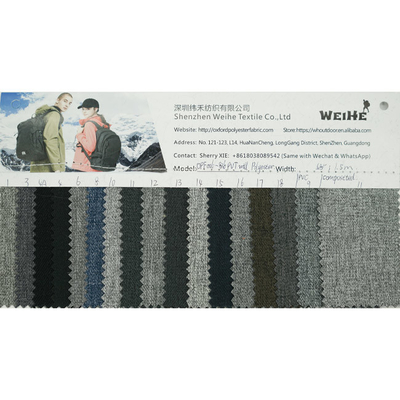 100% Nylon Twill Fabric Waterproof Durable Cationicdyedpolyester Custom