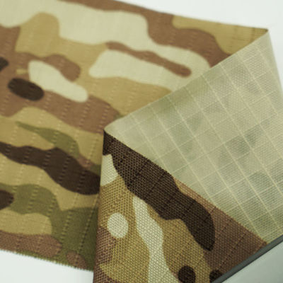 Ripstop Camouflage PU Waterproof Oxford Fabric For Backpack Outdoor Product