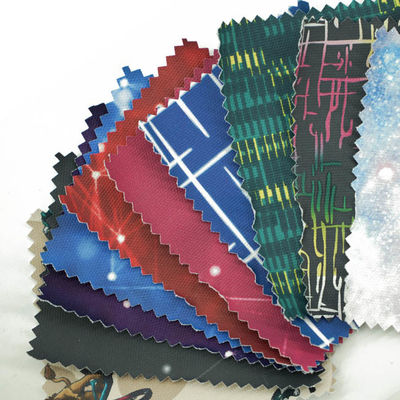 100% Nylon Printing Coating Waterproof Durable Fabric For Backpack 0.35-0.4mm