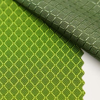 100% Nylon Fabric 3D Diamond-Shaped Pattern Nylon Woven Backpack Plain Durable Cloth