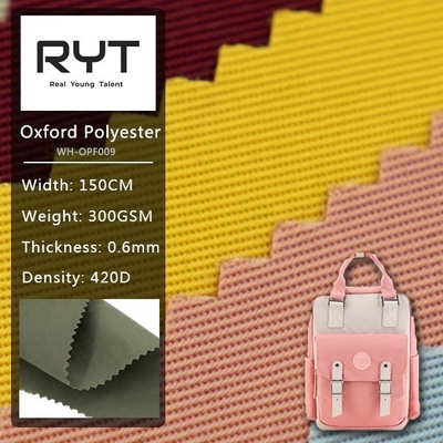 100% Nylon Twill 420D Polyester Oxford Waterproof PU Woven Fabric