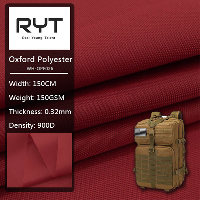 900D 100% Polyester Waterproof Durable Fabric For Luggage Furnishing Item