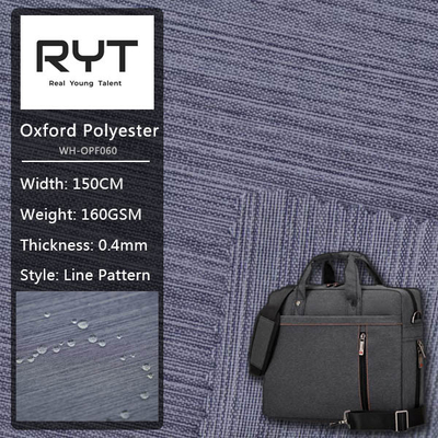 Durable 160GSM Poly Oxford Fabric For Luggage And Industrial Products