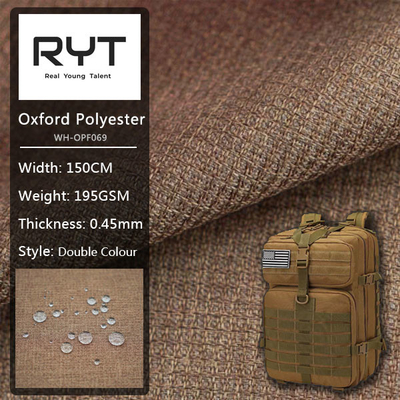 100% Polyester Fashionable Waterproof Fabric For Furnishing Home Textiles And Other Bags Item