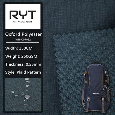 Pu Coated Polyester Waterproof Fabric For Luggage Backpack Bag Tent