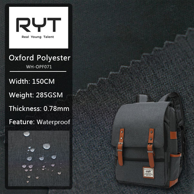 100% Polyester Fabric Durable Material Apply In Hand Bags Luggage Laptop Bags And Other Product