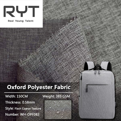 Flash Surface 100% Oxford Polyester Fabric Coarse Texture Feel Touch