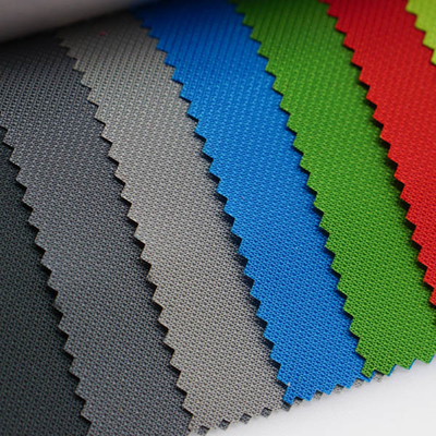 Backpack Shoes And Tent 100% Polyester PU Fabric 160GSM Color Custom