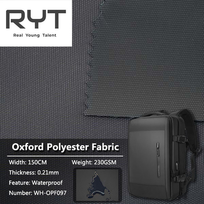 230GSM Waterproof Woven Fabric For Roof Tent Trekking Rucksack