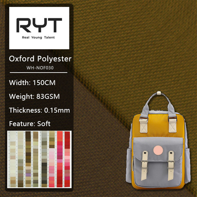 Luggage Backpack 68D Nylon Plain Lining Fabric For Tent Sofa And Umbrella