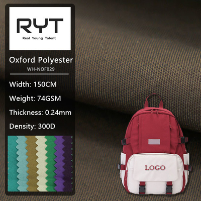 Peach Skin Lining 100% Nylon Oxford Fabric 300D Soft For Luggage Backpack Sofa