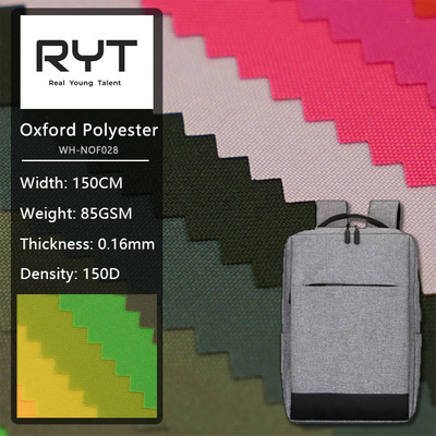 Soft 150D 100% Nylon PU Plain Lining For Backpack Luggage And Tent