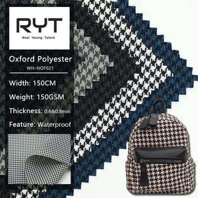 PU Coated Composited 100% Nylon Oxford Fabric Printed For Outdoor Products