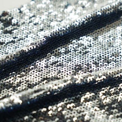 Reflective Decorate 440GSM Sequins Fabric Various Custom Colours