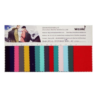 Low Carbon 900D RPET Polyester Fabric Material For Tent And Luggage