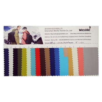 100% Polyester 210D RPET Recycled PVC Fabric For Shopping Bags
