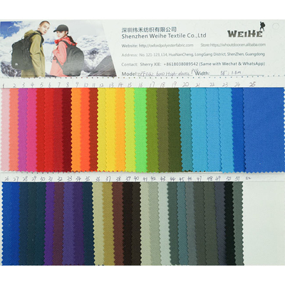 Customizable 600D High Elastic PVC Waterproof Fabric Durable For Shoes Luggage
