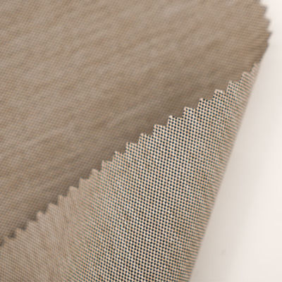 Thickness 0.46mm 220GSM Polyester Woven Fabric custom Double Colour