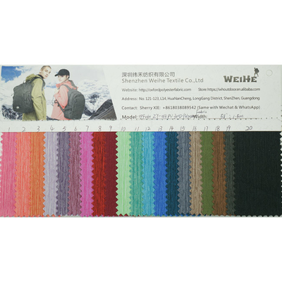 Durable 160GSM Poly Oxford Fabric For Luggage And Industrial Products