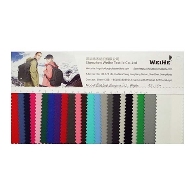 100% Polyester Woven Durable  Waterproof PU For Camping Bag Carrier Backpack And Other Product