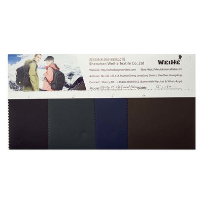 100% Polyester Waterproof Foamed Fabric Various Colour For Fashion Bags And Luggage