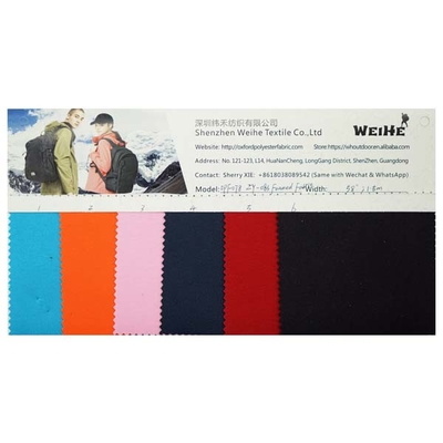 100% Polyester Foamed Fabric Durable Material Can Be Customized To Apply Backpack And Outdoor Item