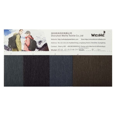 100% Polyester Double Colourful Waterproof Foamed Fabric Easy To Clean Material Apply In Luggage And Bags