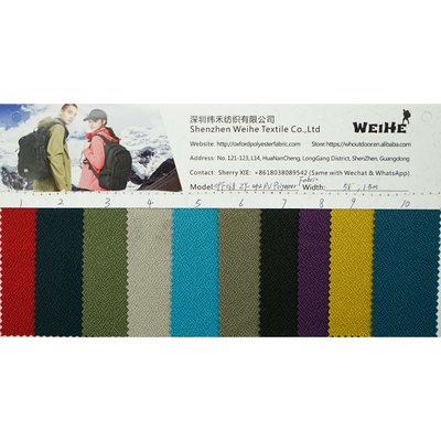 100% Polyester Woven Durable Fabric Fashionable Waterproof For Fishing Equipment Handbags And Other Product