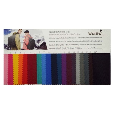 1680 PVC Single Ply 100% Polyester Durable Waterproof Fabric For Luggage Shoes And Sport Item