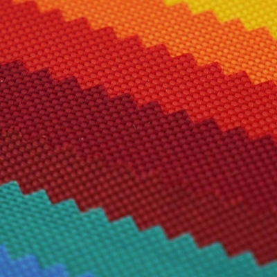 1680 PVC Single Ply 100% Polyester Durable Waterproof Fabric For Luggage Shoes
