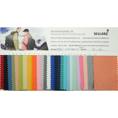 PU Waterproof Oxford Polyester Fabric Industry Woven Textile Material