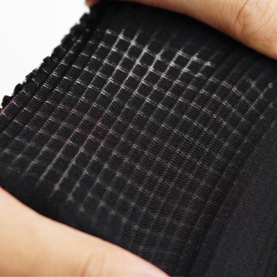 Spandex RPET Soft Breathable Polyester Fabric 210GSM 1.48m For Clothing