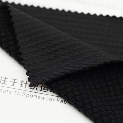 Spandex RPET Soft Breathable Polyester Fabric 210GSM 1.48m For Clothing