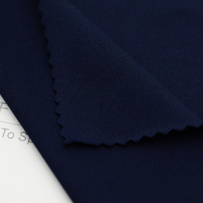 Undershirt Cloth Polyester Spandex Fabric 1.52m 147 GSM Recycled Soft Elastic