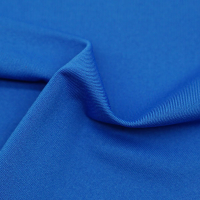 Spandex 0.48mm RPET Polyester Fabric Soft High Elastic Material For Clothing