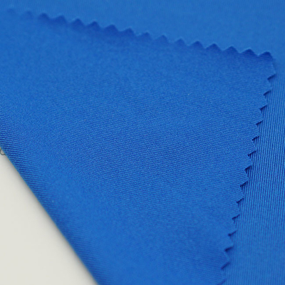 Spandex 0.48mm RPET Polyester Fabric Soft High Elastic Material For Clothing