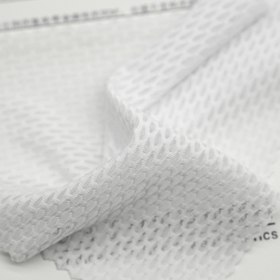 Breathable Material RPET Polyester Fabric 3-4 Grade Color Fastness For Clothing