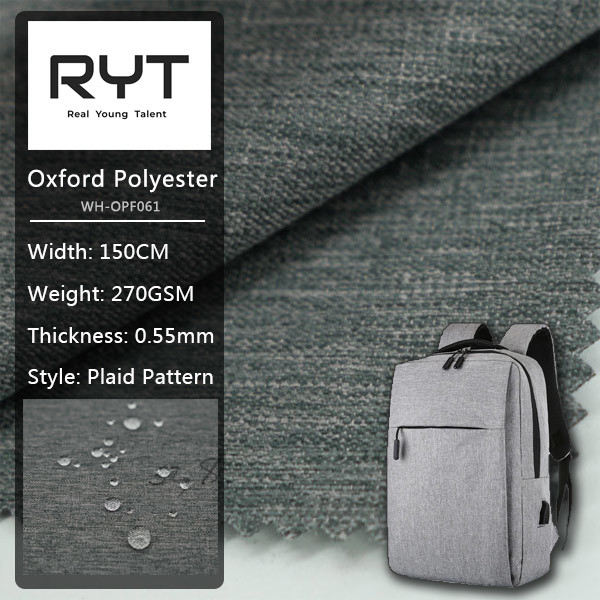 Customized Waterproof Polyester Fabric Can Be For Outdoor Backpack