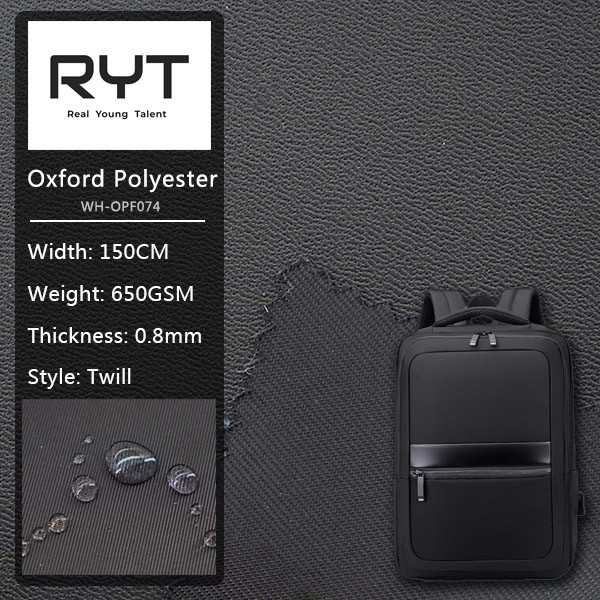 Waterproof Material Durable Pu Fabric For Cases Bags Tents Fishing Equipment Furnishing Textiles