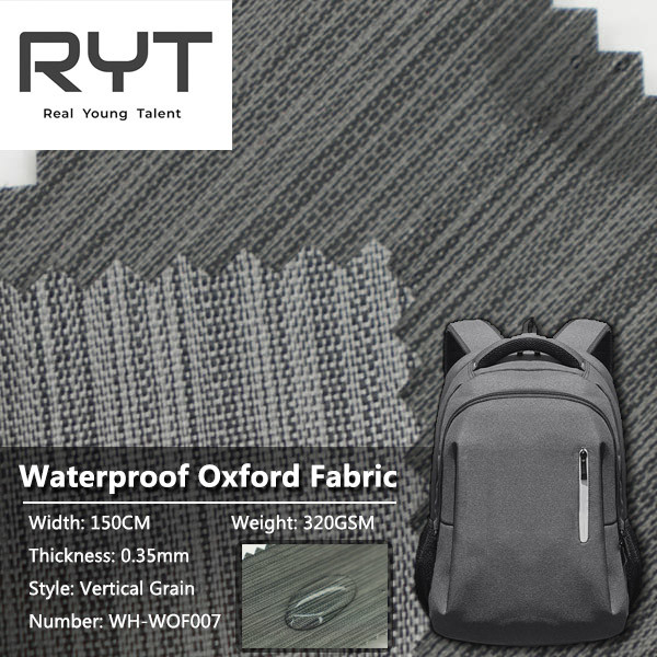 TPU Coating Water Resistant Polyester Fabric Oxford Cloth Waterproof