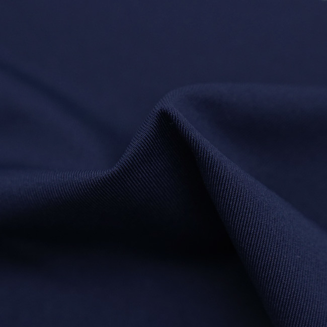 Undershirt Cloth Polyester Spandex Fabric 1.52m 147 GSM Recycled Soft Elastic