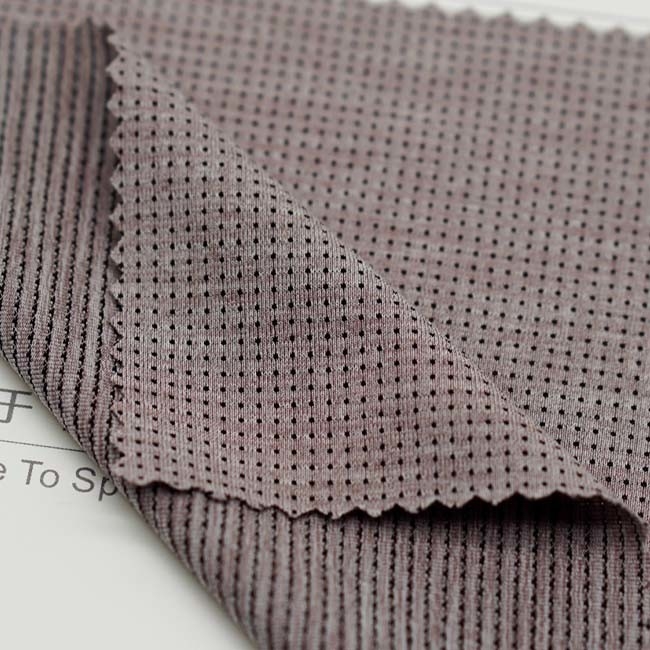 12% Spandex 88% Recycled Polyester Fabric High Elastic Comfortable Mesh