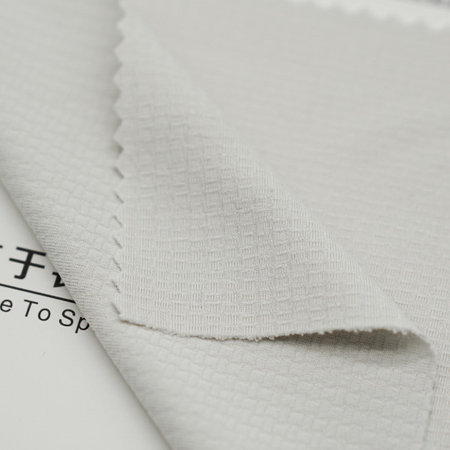 Soft Material 86% Recycled Polyester Fabric High Elastic For Undershirt Cloth